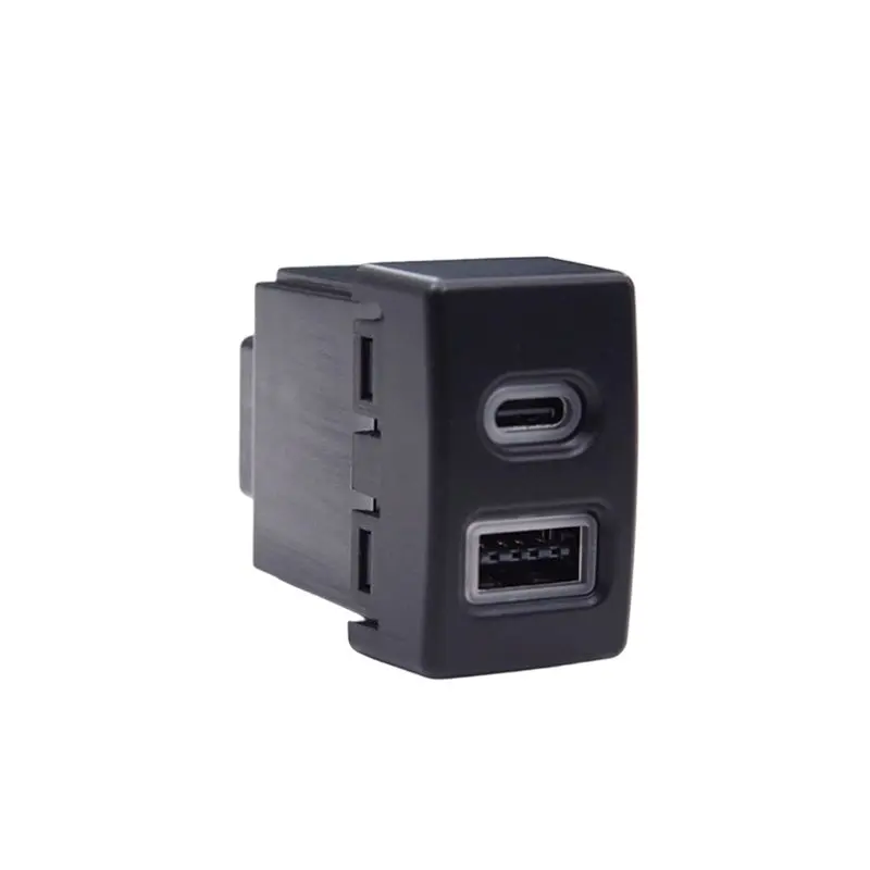 QC3.0 USB Type-C PD Fast Charging Socket Car Power Adapter Outlet For Mazda 6 3 5 2 CX-7 Phone Chargers view 4