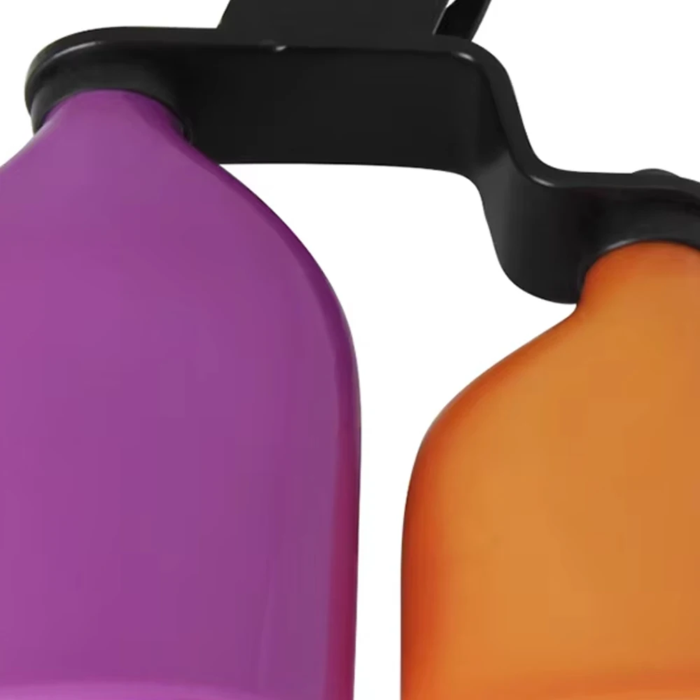 Double Sambago Bell Latin Music Cowbell Percussion Instrument High Low Sound Wooden Fish Cow Bell Knocker Drum Part Accessories