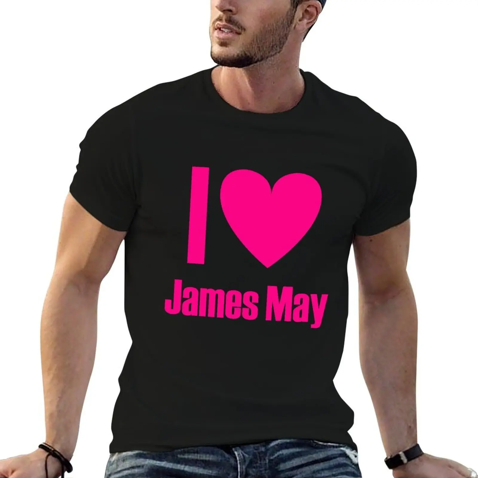 I Love James May T-Shirt t shirts with prints man t shirt heavy cotton cotton t shirt pack T-shirt