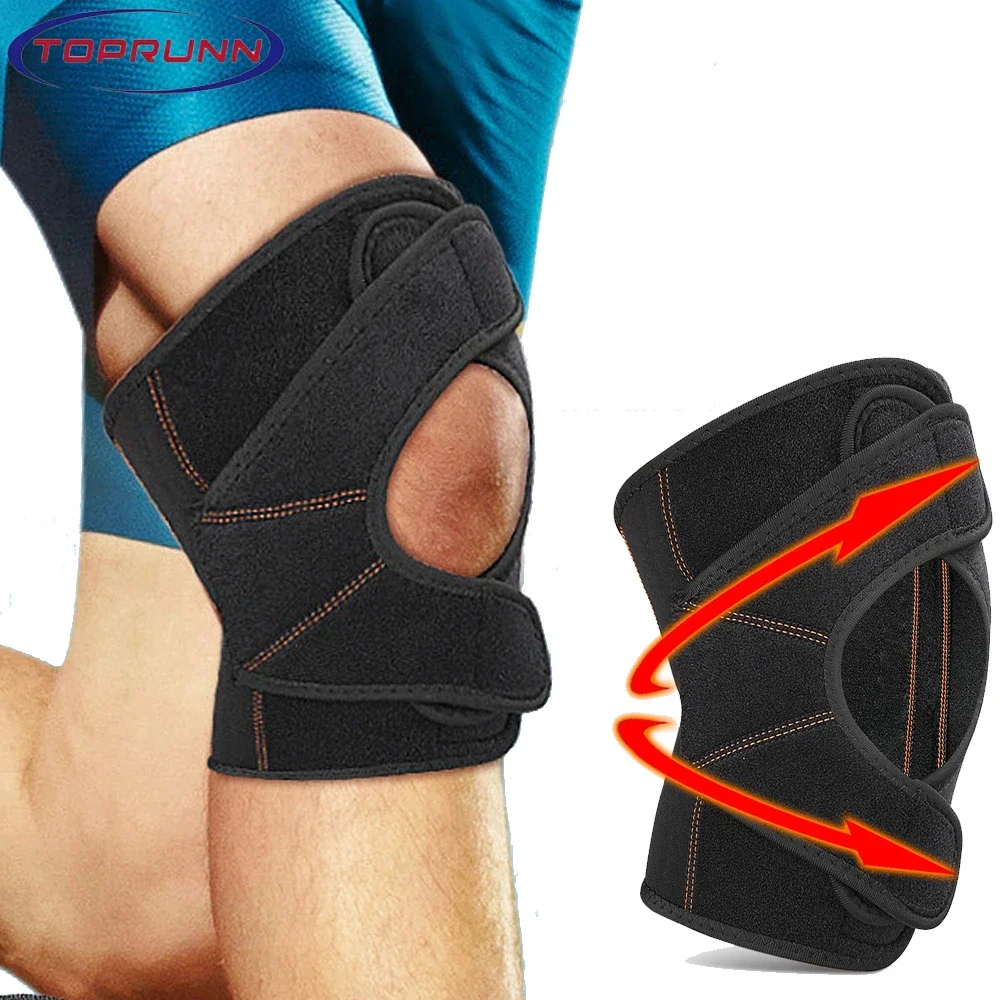 

1PC Knee Braces for Knee Pain,Adjustable Knee Support for Men Women Meniscus Tear, Arthritis,Joint Pain Relief and Fast Recovery