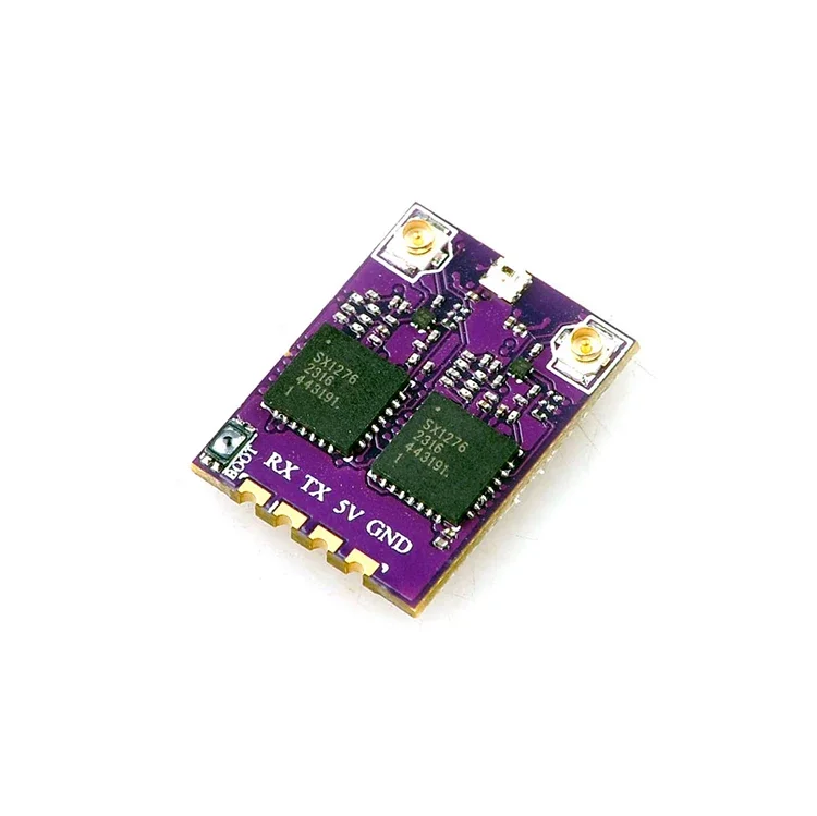 Happymodel Es900 Dual Rx Elrs Diversiteitsontvanger 915Mhz/868Mhz Ingebouwde Tcxo Voor Rc Vliegtuig Fpv Lange Afstand Drones Diy Onderdelen