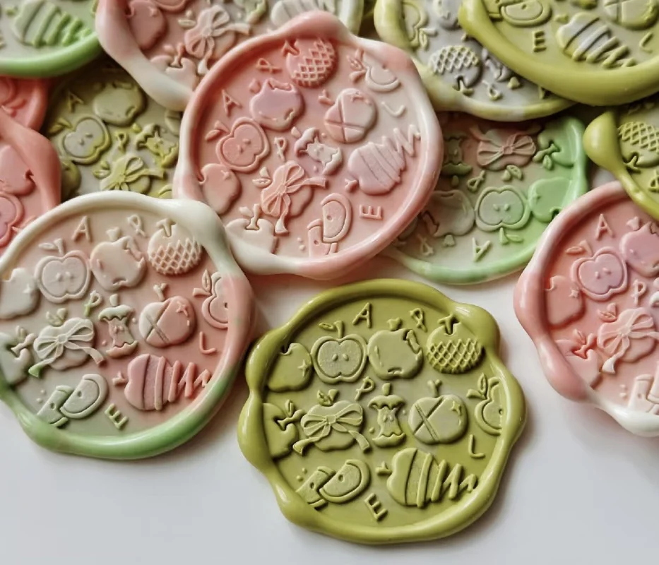 New 3D Wax Seal Stamp Copper Head Personalized Embossed Seal Relief Toy DIY Scrapbook Envelope Wedding Invitation Sealing