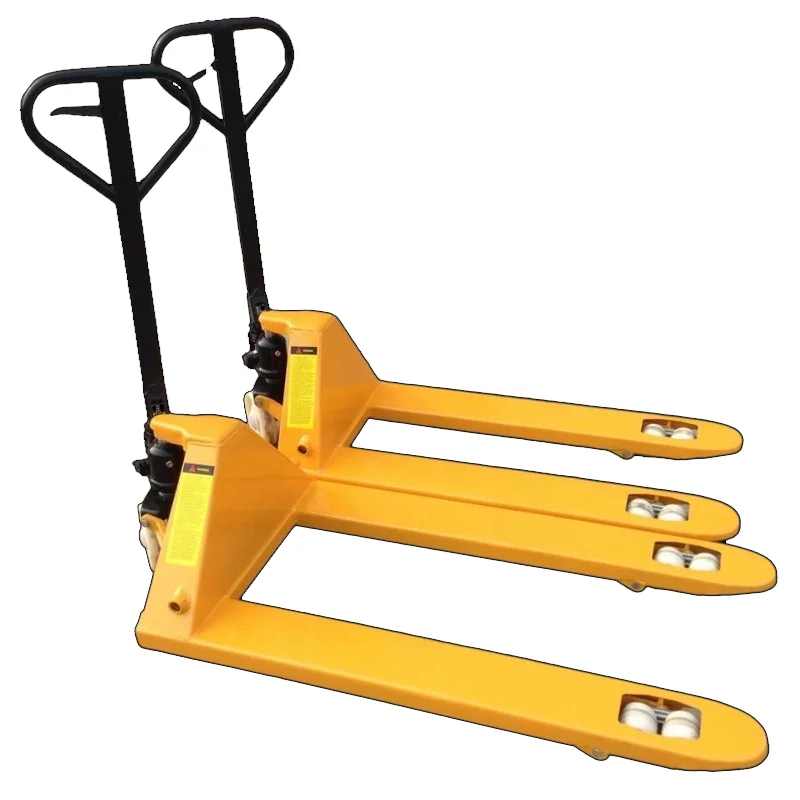 

3 Tons Hand Pallet Trolley Hydraulic Manual Pallet Lift Pallet Forklift Truck With Nylon Wheel