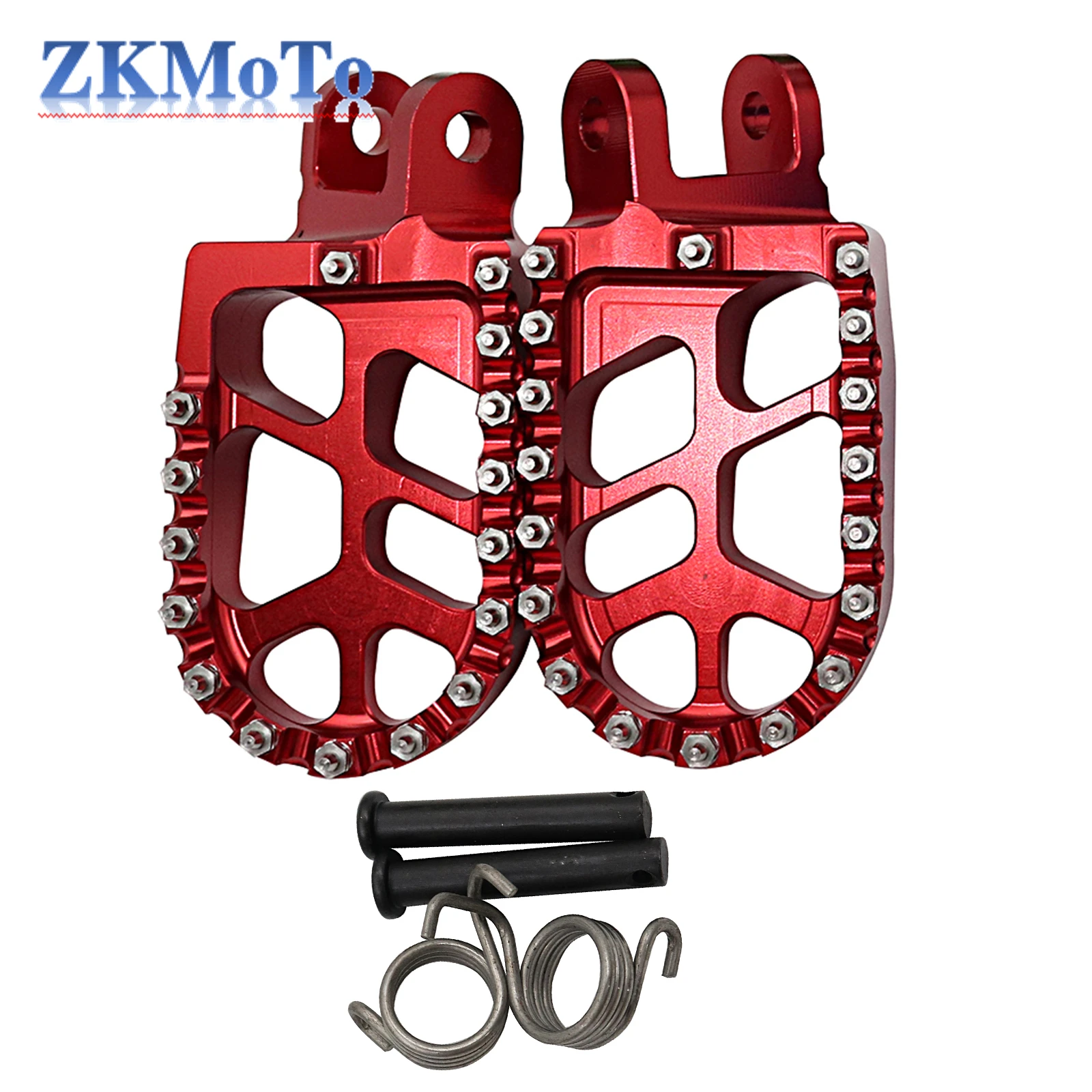 Motorcycle Footrest Footpegs Foot Pegs Rest Pedal For HONDA XR650L XR650R XR600R XR600 XR650 XR 650L 650 L R 650R Accessories