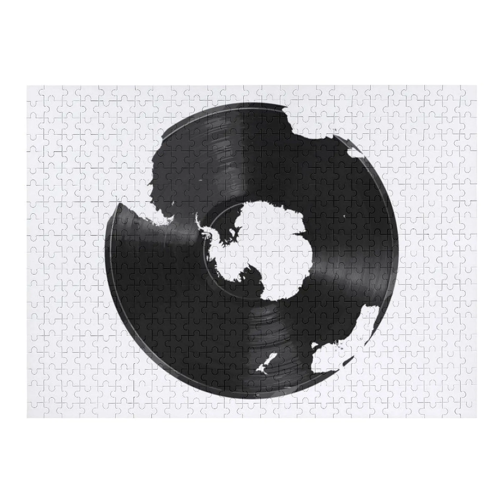 

Antarctica Vinyl Record Map Jigsaw Puzzle Personalized Baby Object Personalized For Kids Photo Personalized Gifts Picture Puzzle