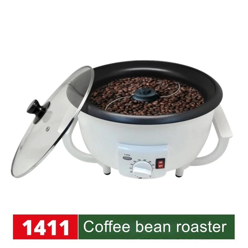 

Home Use Small Coffee Bean Roaster Electric Coffee Bean Roaster with Teflon-Coated Non-Stick Pan
