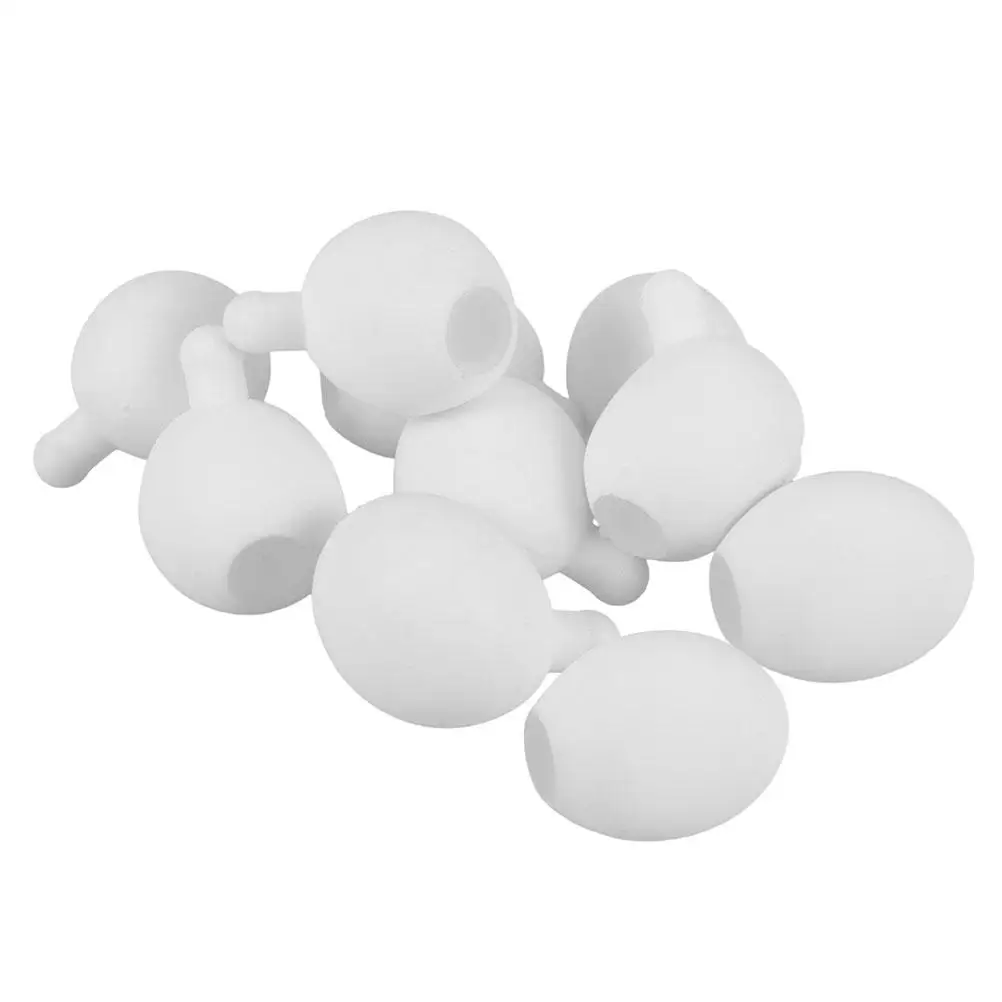 

20pcs Bubble Inner Core Ball Accessories White Silicone Framework for Baby DIY Toy Supplies Crafted from Silicone