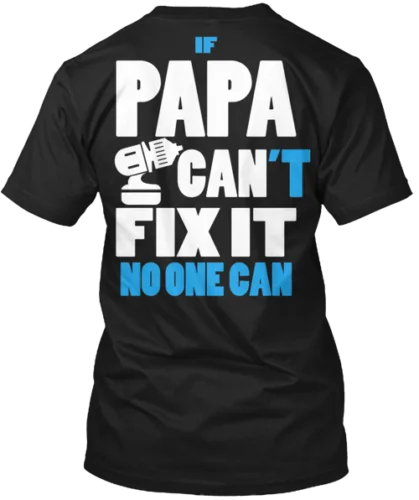 Who Can Fix It T-Shirt Made in the USA Size S to 5XL