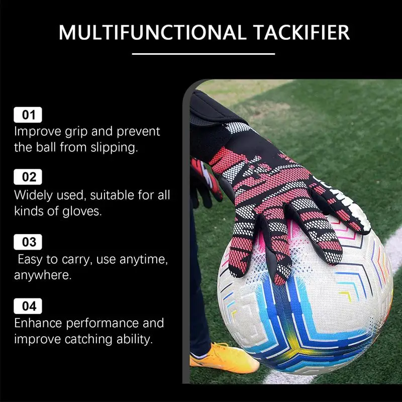 Grip Spray For Football Gloves Safe Goalkeeper Gloves Spray 30ml Gloves Wash & Prepare Sports Hand Grip Spray Glove Grip Spray