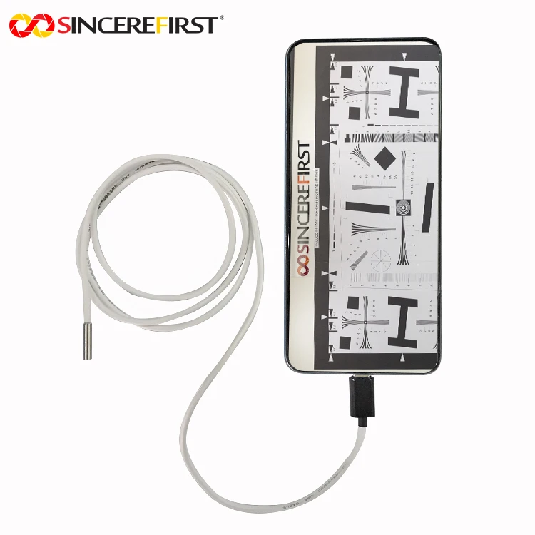 

0.3MP VGA compact endoscope camera module diameter 3.9mm 4mm USB2.0 UVC free driver 6pcs led medical endoscopy camera module