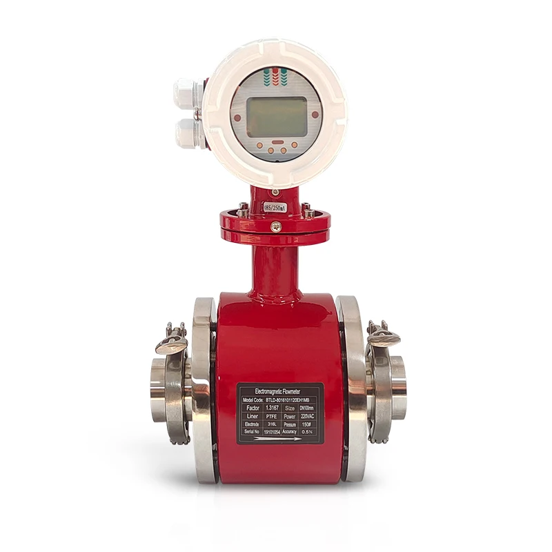 caustic soda acid flow meter medidor de flujo electromagnetico rs485 electromagnetic flowmeter