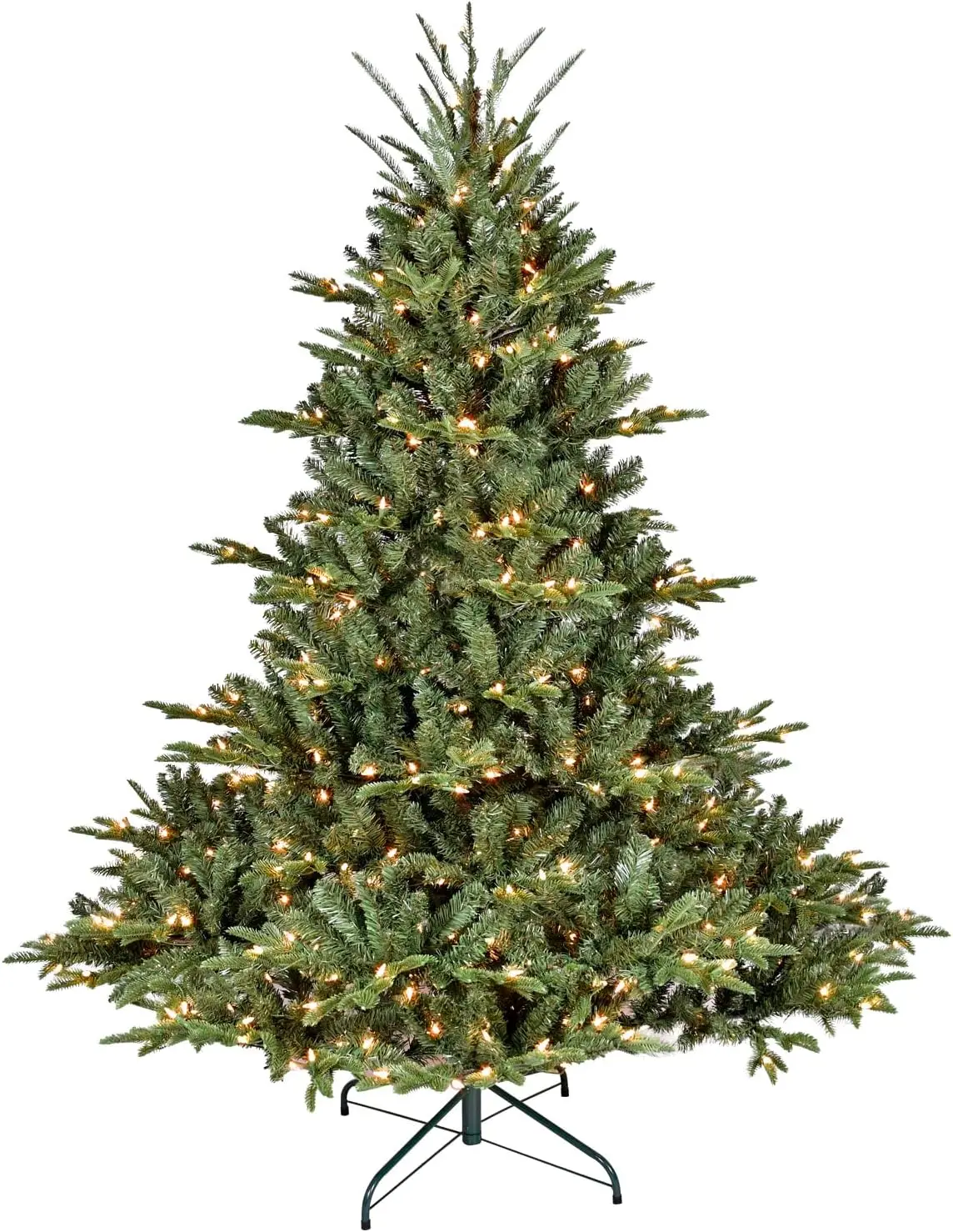 

5ft Christmas Tree: Balsam Fir Tree | Outdoor Prelit Trees for Porch/Room | 5ft Prelit Artificial