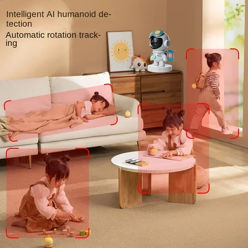 1080P Astronaut Roboter Kamera IP Wifi Drahtlose P2P Sicherheit Überwachung Nachtsicht Infrarot Home Security Baby Monitor