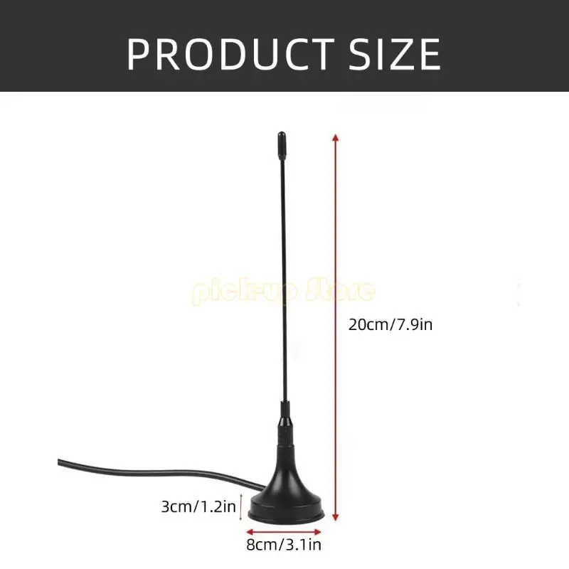 Q5WA HDTV ANTENNAS DVB-T FREEVIEW 5DBI Digital ANTENNAS สัญญาณในร่ม
