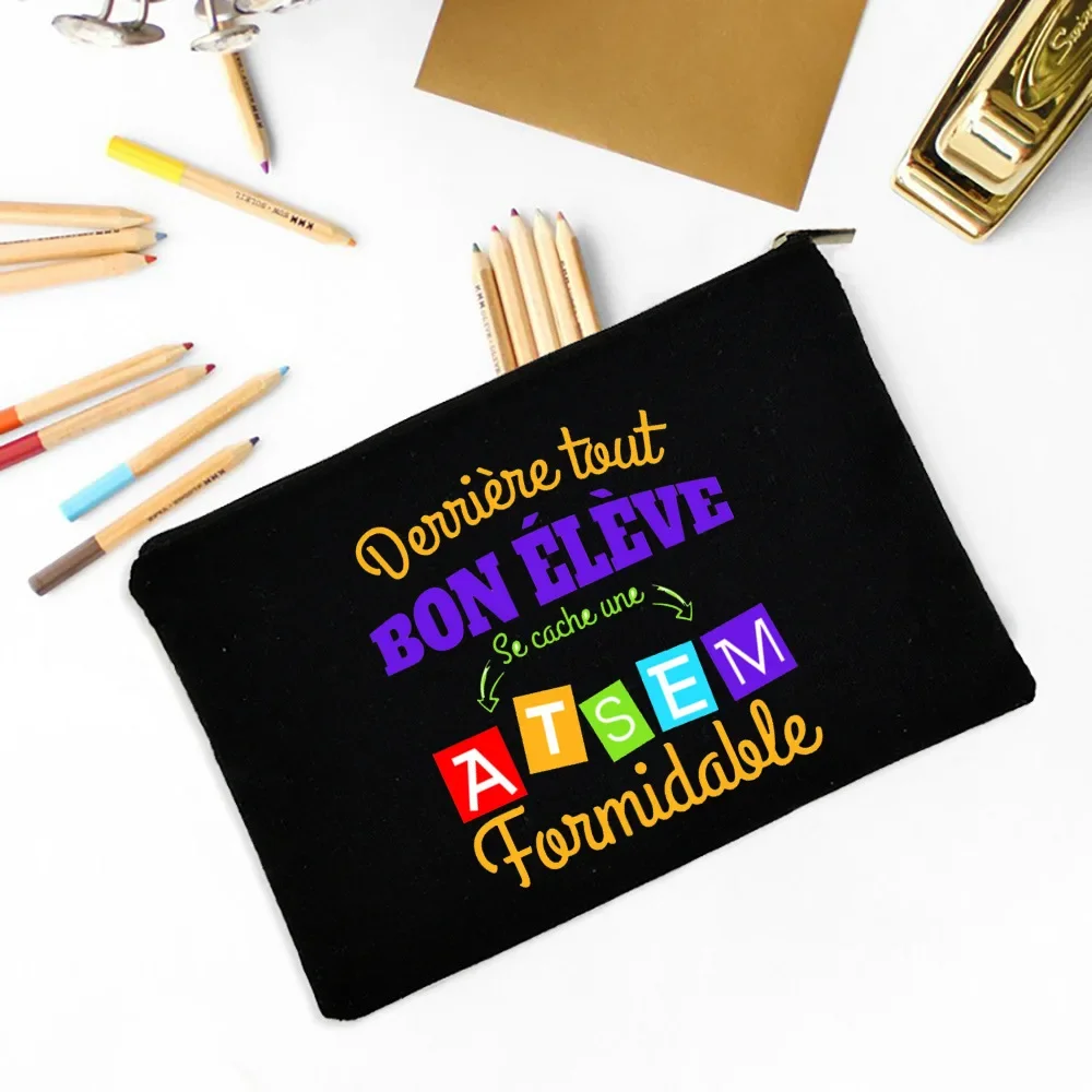 I Am A Wonderful Atsem Teacher's Storage Pouches Gift for Teachers The Best Atsem Is Often Imitated Make Up Teacher Pouch
