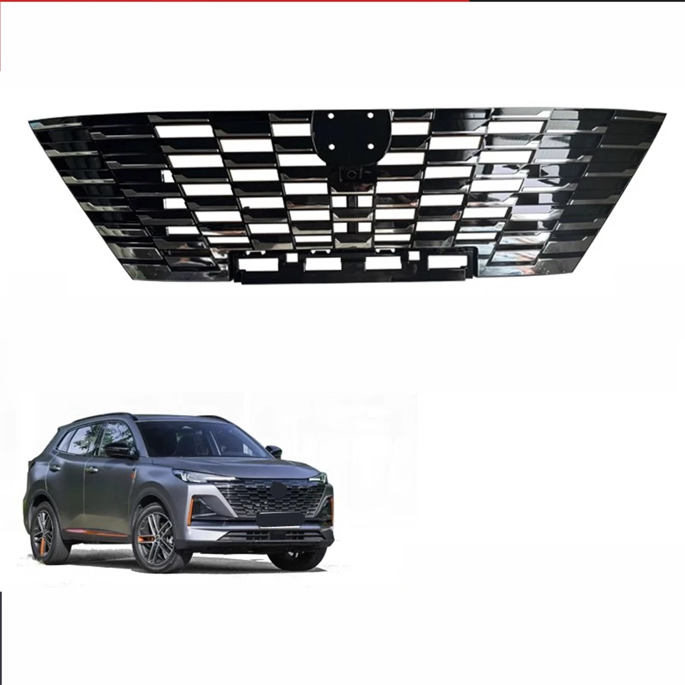 Car Grille Mask Radiator Front Bumper Grill for Changan CS55 plus 2th