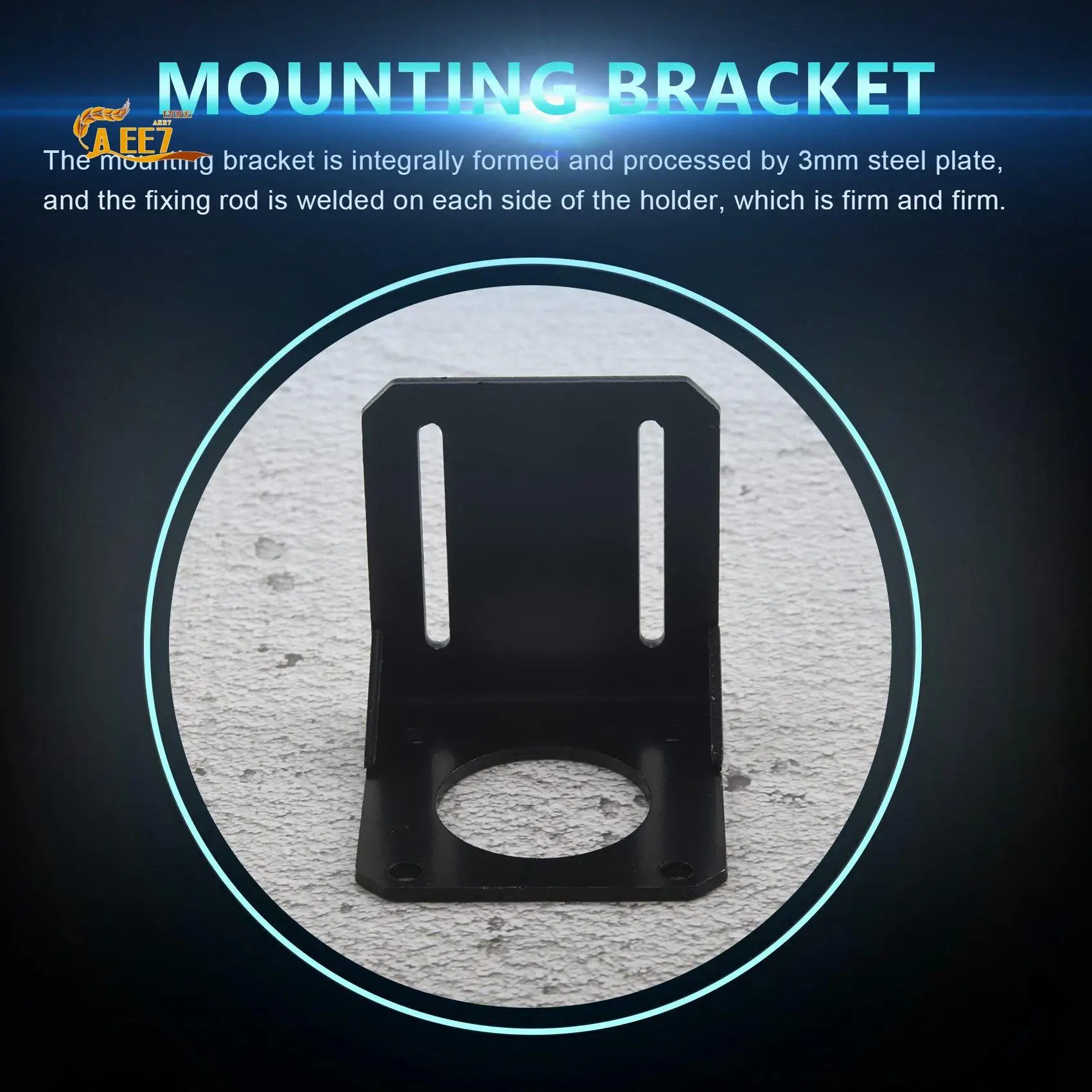 

AEE7-4Pcs 57 Шаговый двигатель Nema 23, фиксированное сиденье, стальной монтажный кронштейн шагового двигателя Nema 23, с монтажными винтами