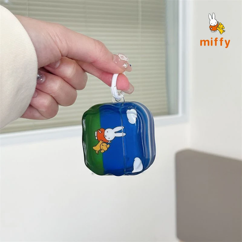 Earphone Shell Miffy and Boris Series Suitable for Airpods 4 3 2 Pro Cartoon Fashion Anti Drop Earphone Case Anime Accessories