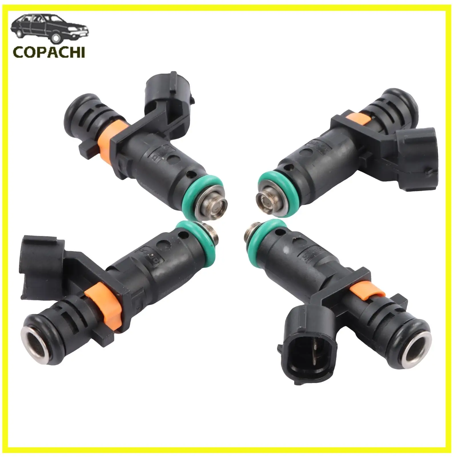 4pcs Auto Fuel Injector 06A906031CP For VW Jetta 2.0 2011-18 Seat Ibiza 1.2 1.4 1.6 2.0 Car Accessories Parts Replacement