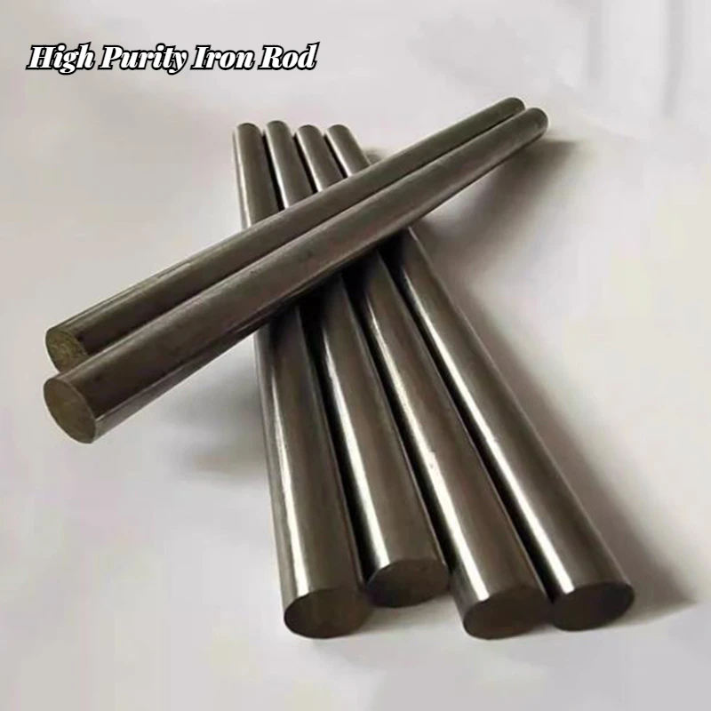 Ferro de Polimento Rod para Pesquisa Científica 9999 Alta Pureza Diâmetro Mm40 mm 100 mm 1pc