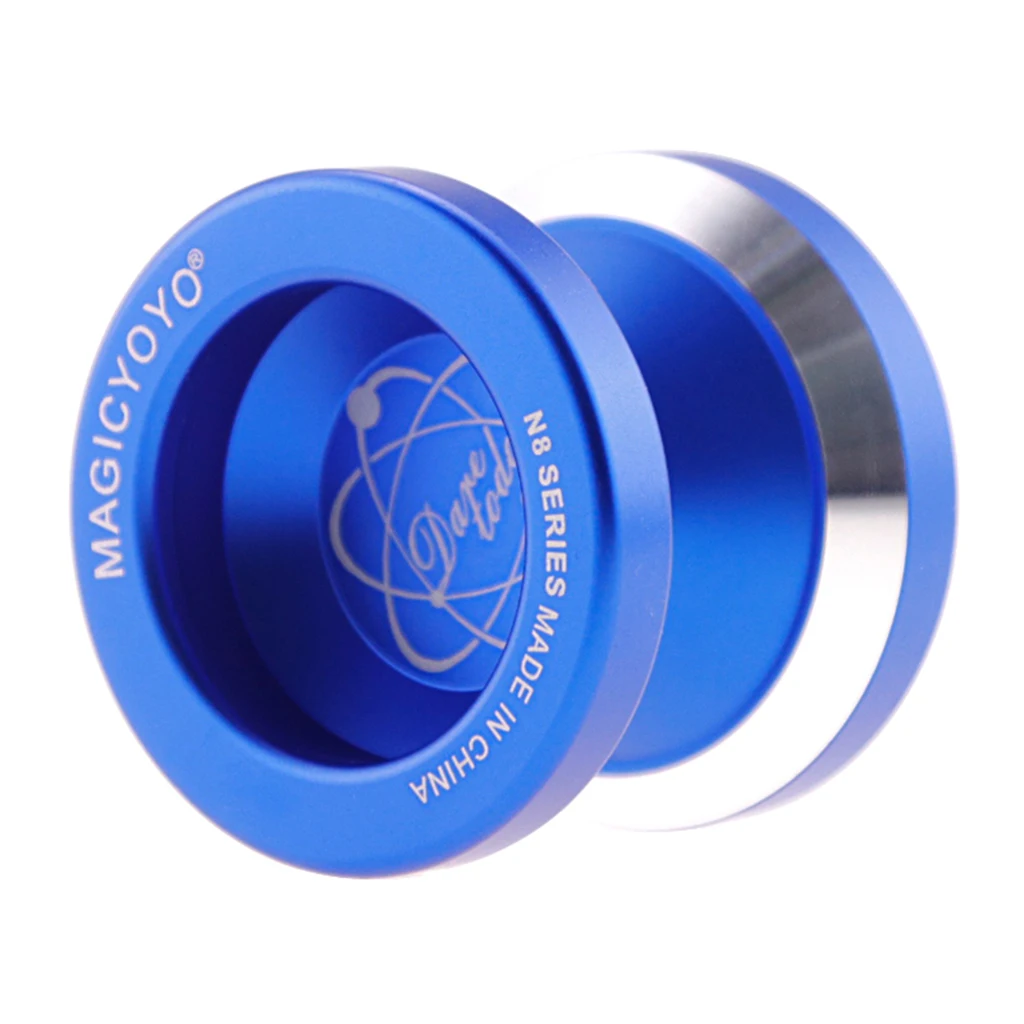 MAGICYOYO N8 Yoyo Ball Toy Metal YoYo Ball D47mm Width 41.4mm 8-ball Bearing W/ Rope Yoyo Toys Gift