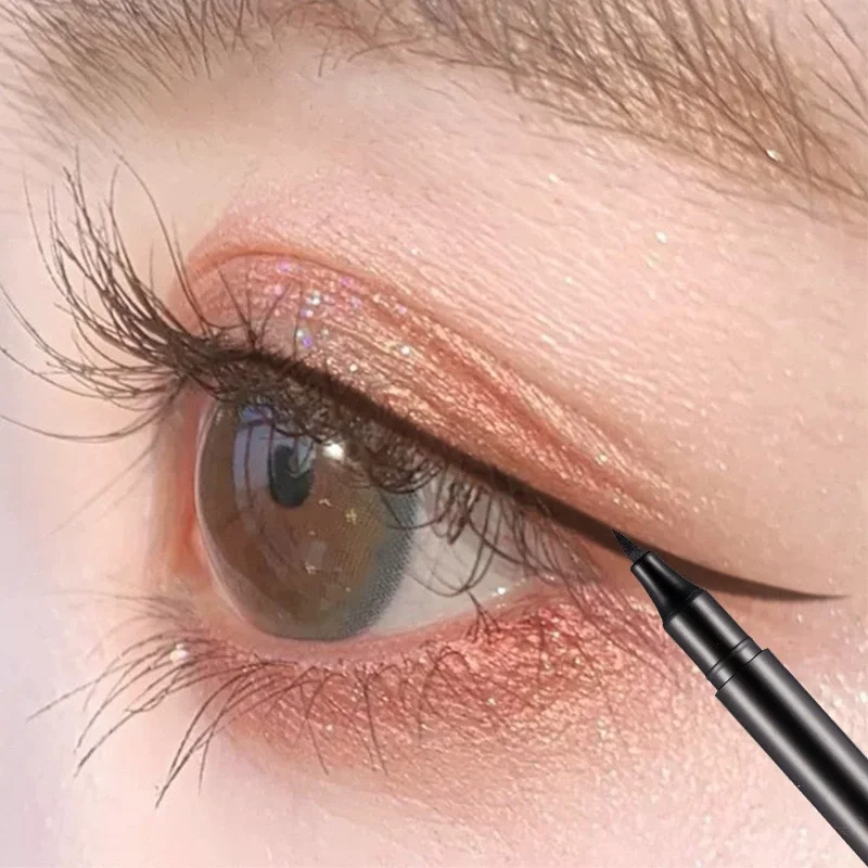 Eyeliner liquide imperméable pour les yeux, outil de maquillage beauté, stylo eye-liner à séchage rapide, ne fleurit pas