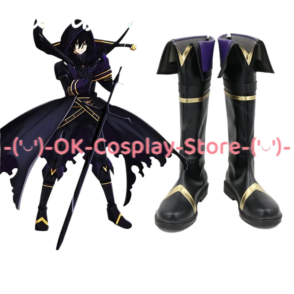 

The Eminence in Shadow Cid Kageno Shadow Cosplay Shoes Boots Game Anime Halloween Christmas Custom Made