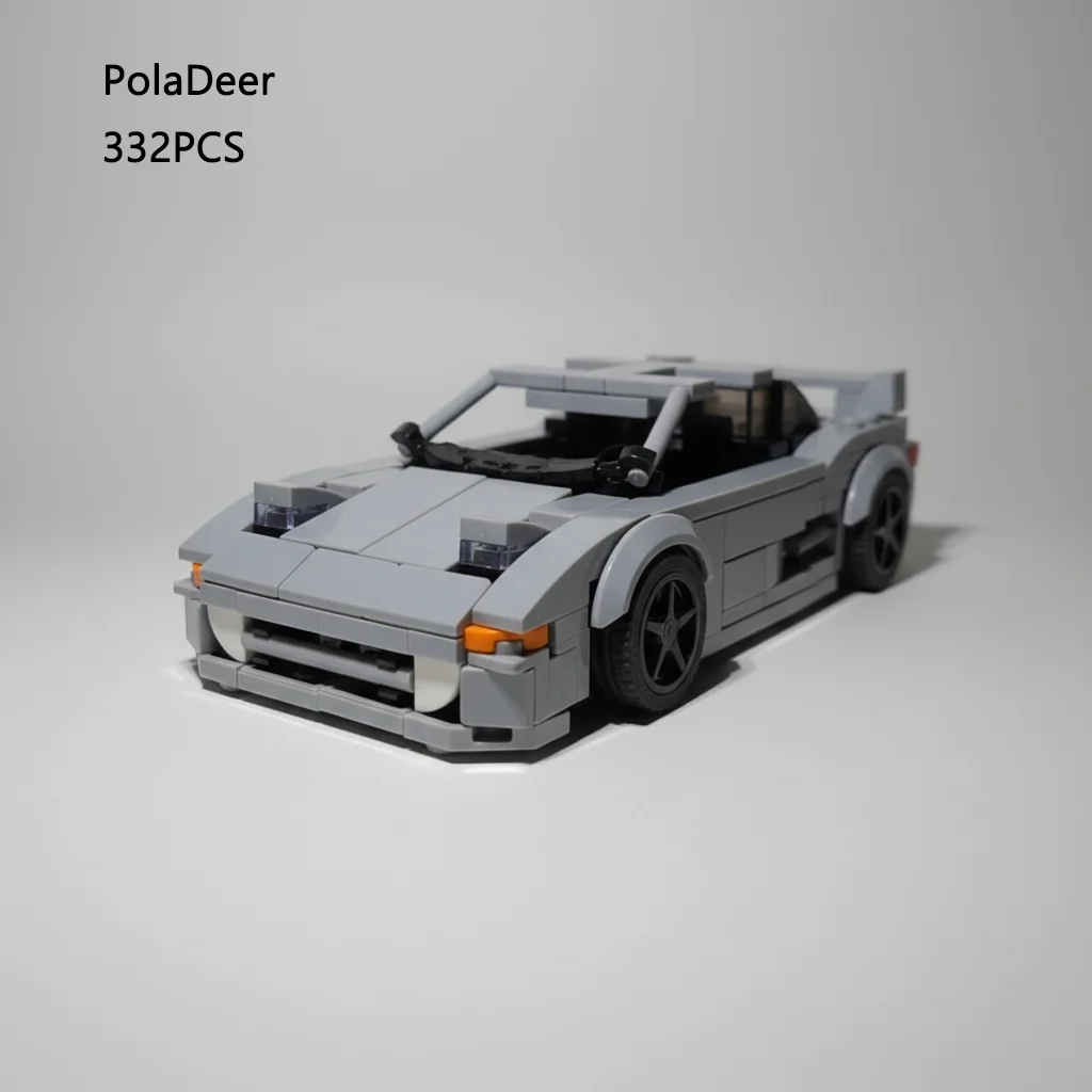 

Poladeer 332 шт. DIY MOC Racing MR2 (sw20) спортивный автомобиль, строительные блоки, декомпрессия, мелкие частицы, игрушка в сборе, модель головоломки, подарок