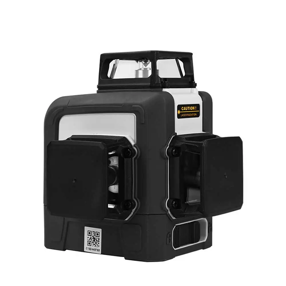 Instrumento 3D Anping Line Sticking, LM572G LM573LD Nível Laser Verde, 8 12 Linhas, Adesivo de parede