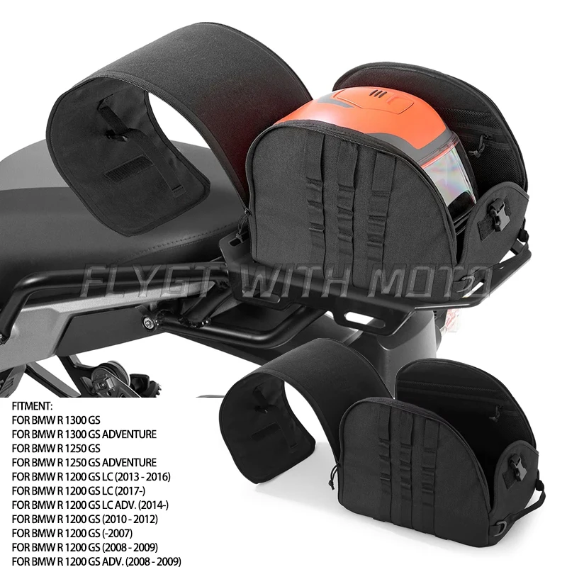 Universal For BMW R1200RT R1250RT RnineT R18 R1150GS R1300GS R1200GS R1250GS S1000R F900XR Motorcycle Cycling Helmet Storage Bag