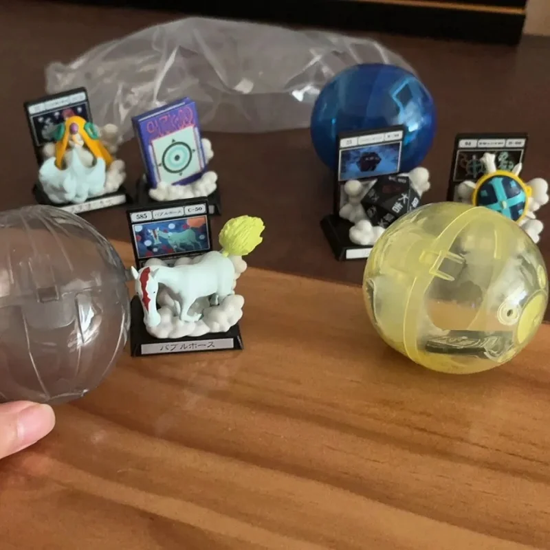 Collection de miniatures Bandai Hunter X Hunter Greed Island Arc, Gashapon, micro-objets, articles de collection d'anime pour les collectionneurs d'anime adultes