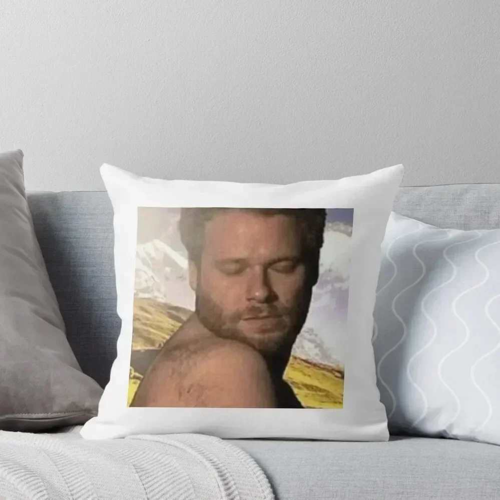 Seth Rogan Bound Throw Pillow Sitting Cushion pillow cover luxury pillow