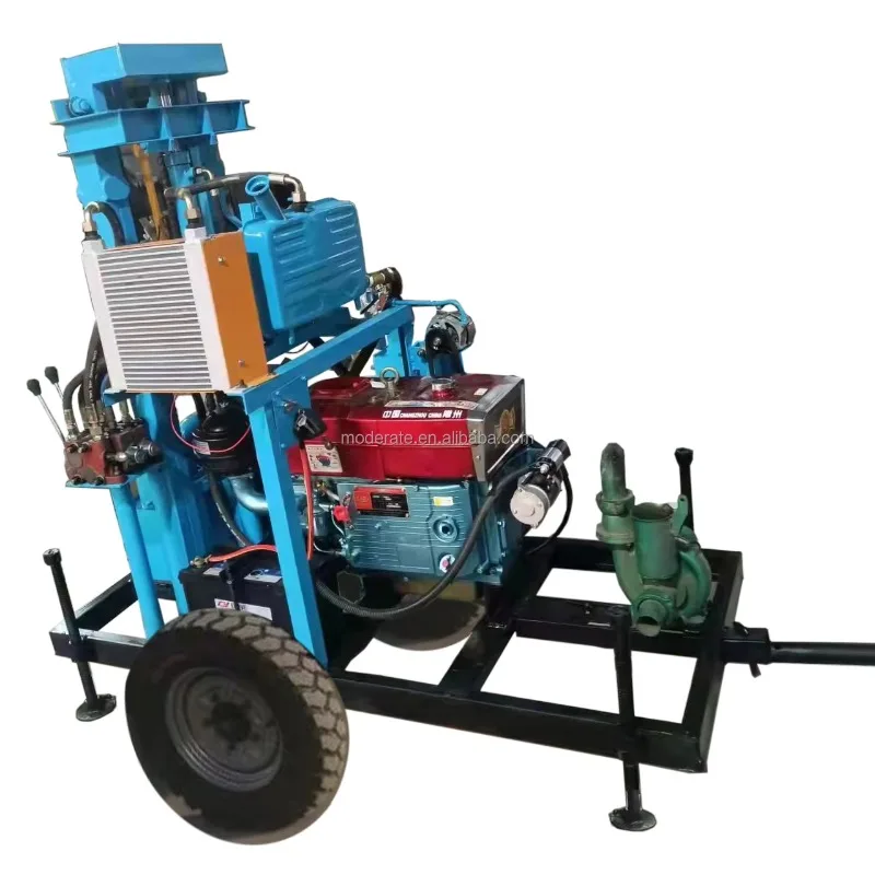 

High-Power 150m Water Borewell Machine Well Drilling Rig for Sale with Efficient Drilling System