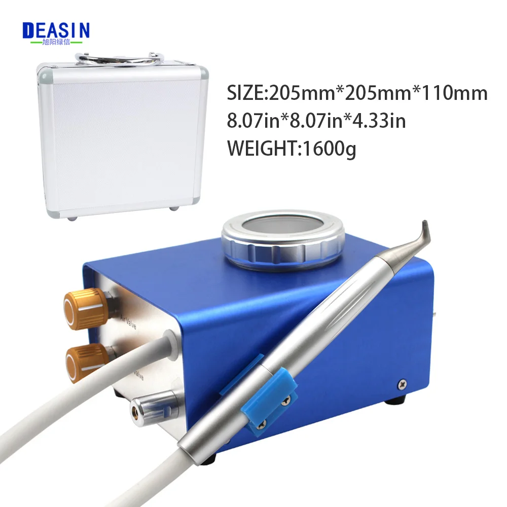 Dental Sandblasting Machine Air Polisher Flow Air Water Prophy Machine Teeth Whitening Polishing Machine Dental Equipment