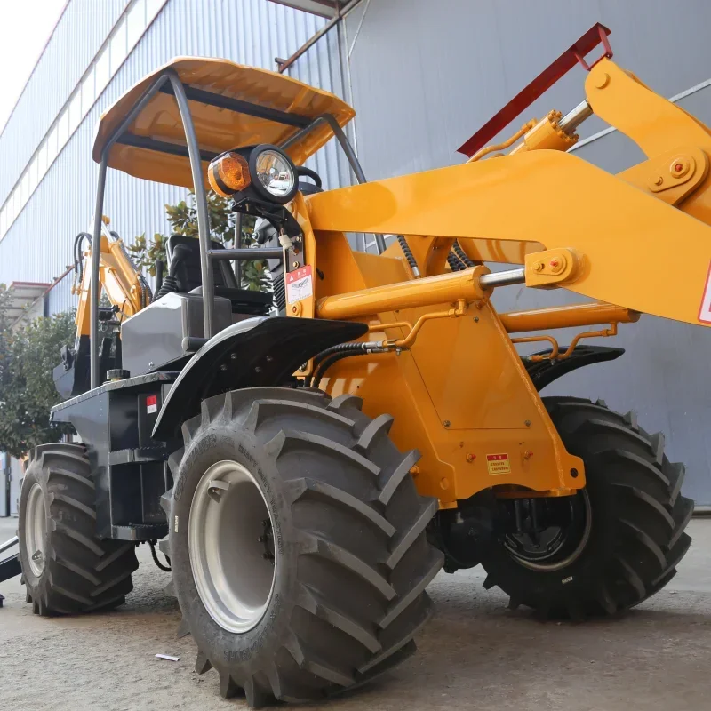 EPA Cheapest China Smallest Electric Wheel Backhoe Loaders Mini ARTICULATED Front End  Loader Mini Loadere Tractopelle