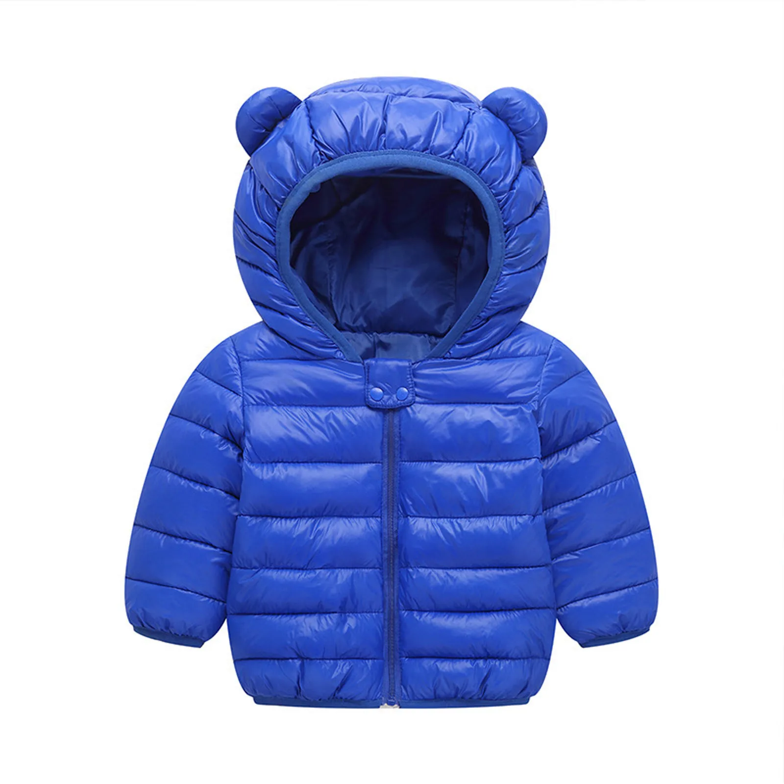 Chlidren Boys Girl Winter Coats Jacket Kids Zipthick Ears Snow Hoodie Clothes Children Clothes Girl Baby Boy Clothes детская оде