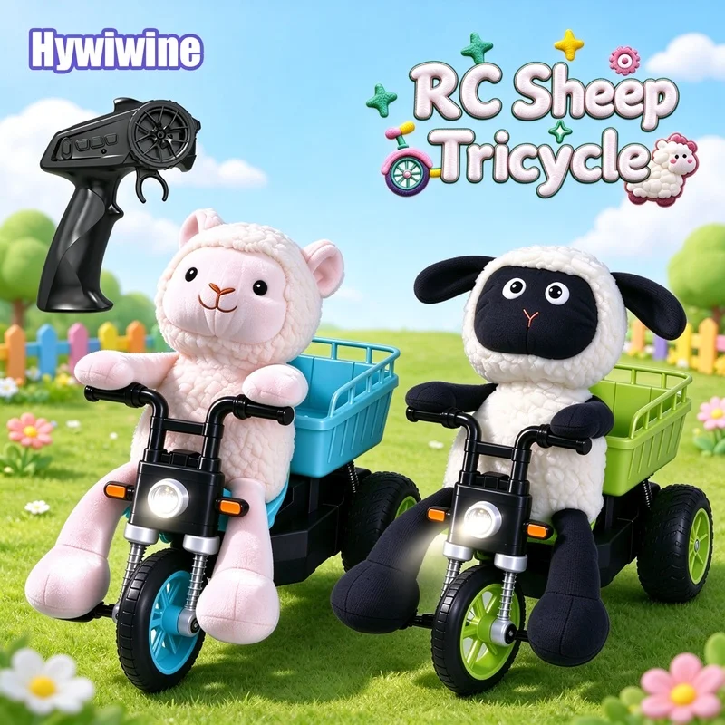 RC Racing Tricycle Sheep Drift Stunt Car High Speed Remote Control Toy Gift For Boys Birthday Present New Model Toys for Kids