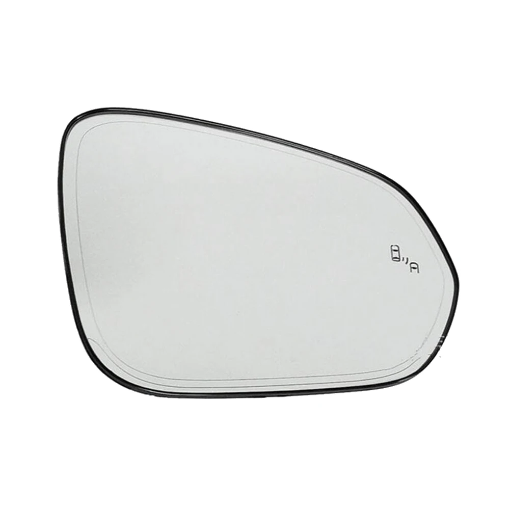 

Right Door Wing Side Mirror Glass Heated Blind Spot Warning with Backing Plate for Lexus RX 16-20 NX 15-20