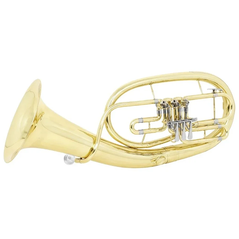 Número de tenor de llave plana de tres teclas, número de llave plana B de gota de cobre de fósforo niquelado chapado en oro, banda de latón, número grande.