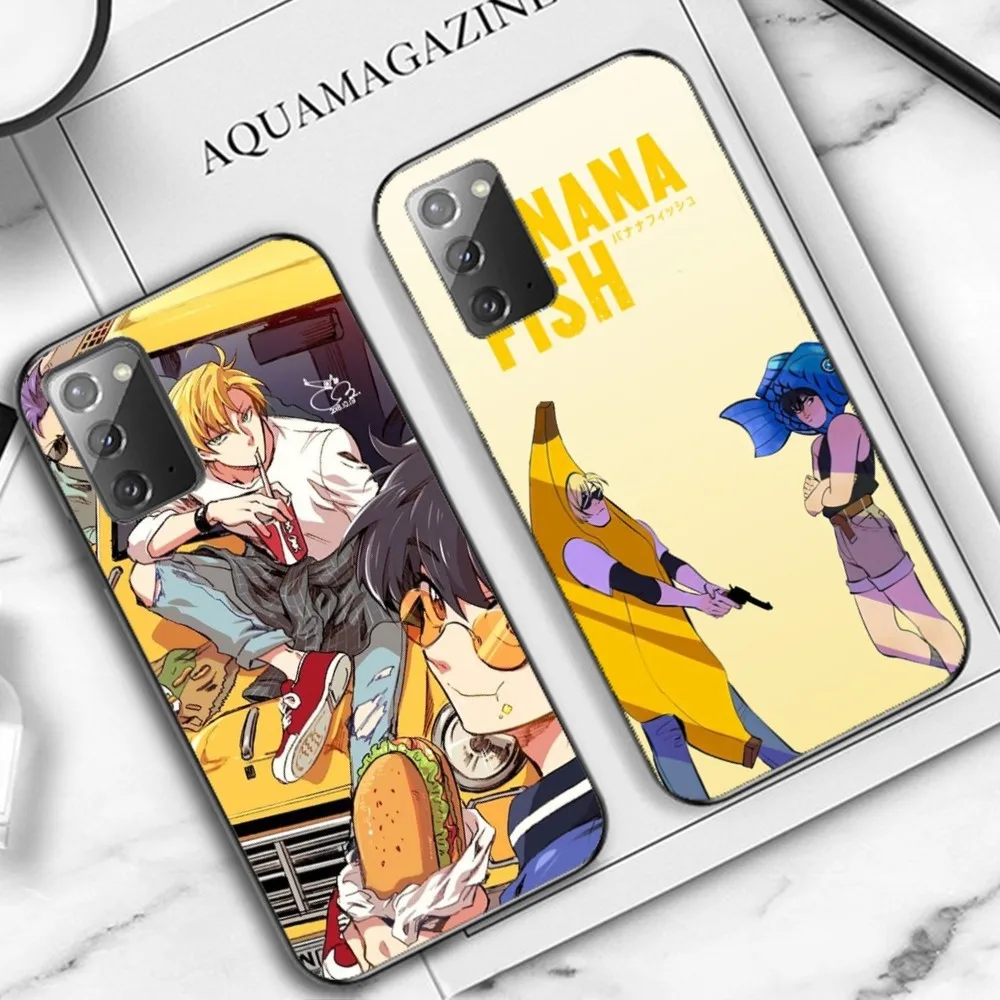 anime Banana Fish Phone Case For Samsung Note 8 9 10 20 pro plus lite M 10 11 20 30 21 31 51 A 21 22 42 02 03