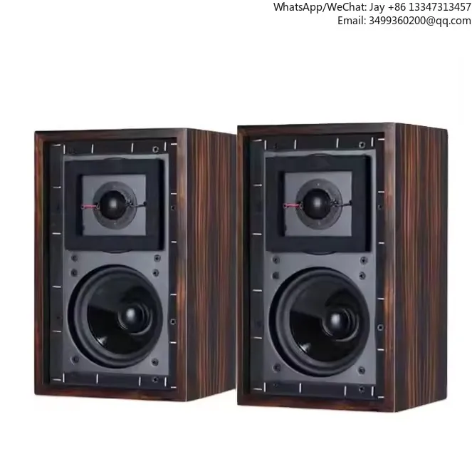 

LS3/5A HIFI Speaker Bookshelf Speaker Wooden Case Passive None-Battery Lossless