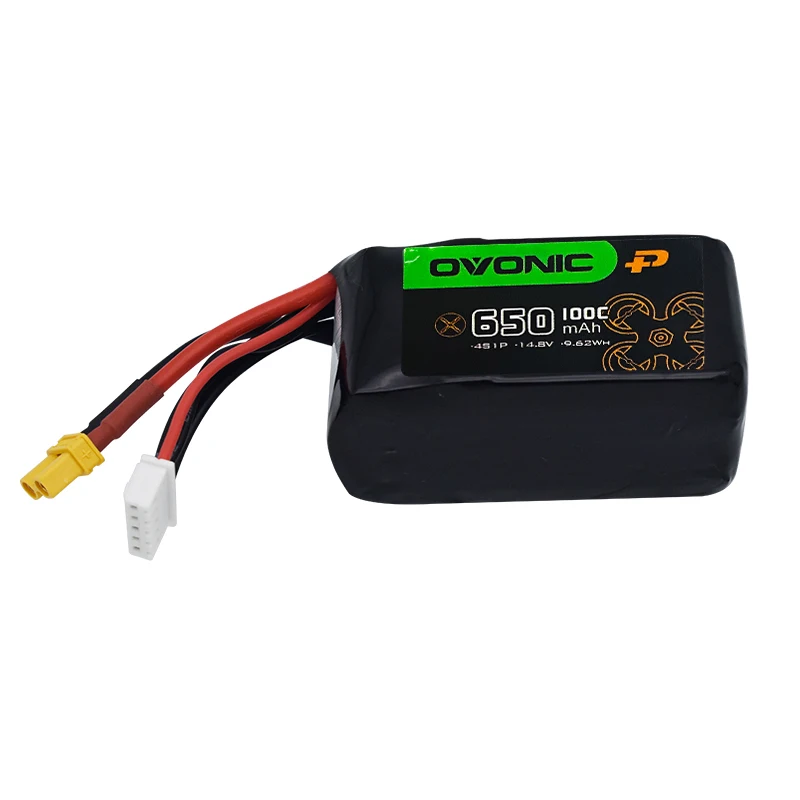 Upgrade 14.8V Lipo Battery 650mAh 100C For RC FPV Airplane Quadcopter Helicopter Drone Parts 4S Battery With XT30 Plug