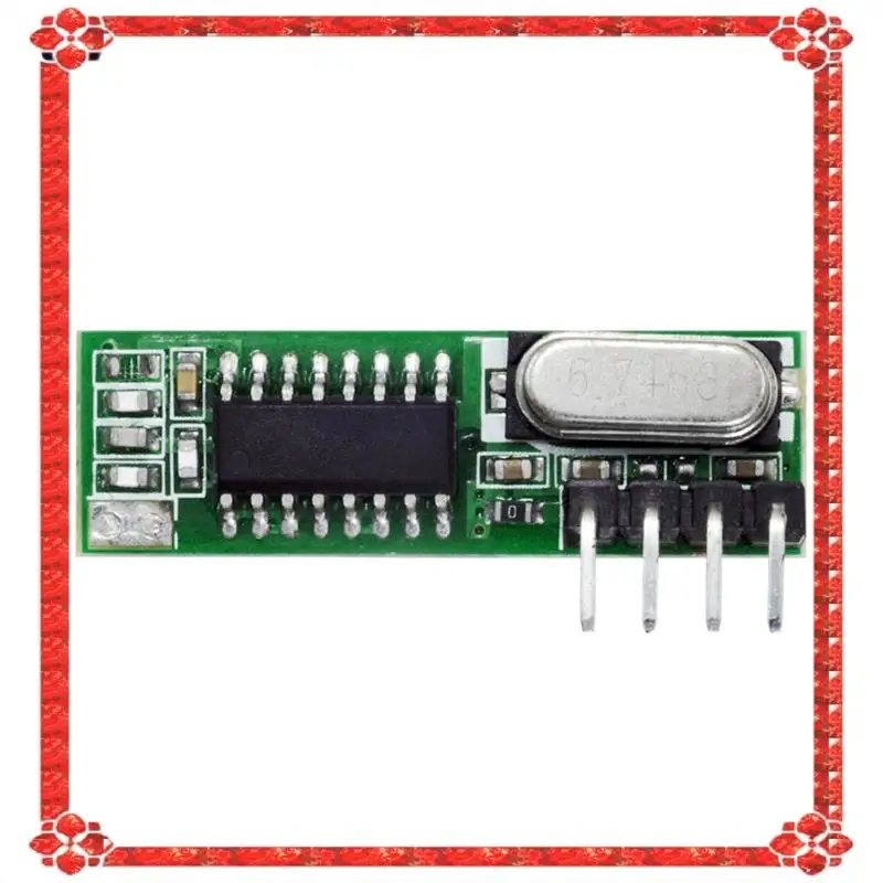 24-Hour Delivery 3PCS Mhz Superheterodyne RF Receiver And Transmitter Module For Wireless Module Kit 433Mhz Remote Control