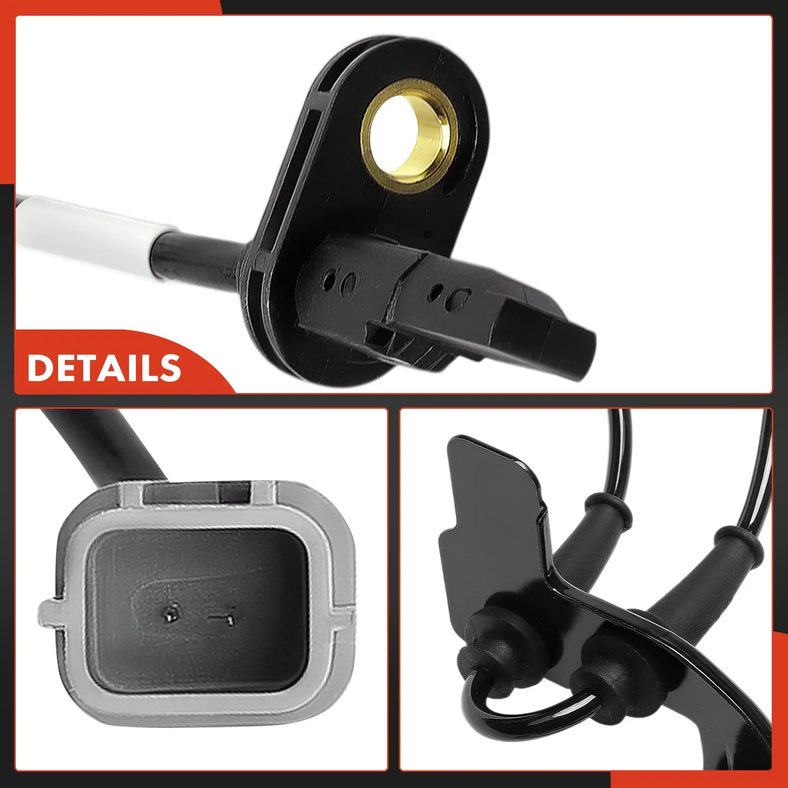 A-Premium Front Driver Side ABS Wheel Speed Sensor for Kia Carnival 2022-2026 6