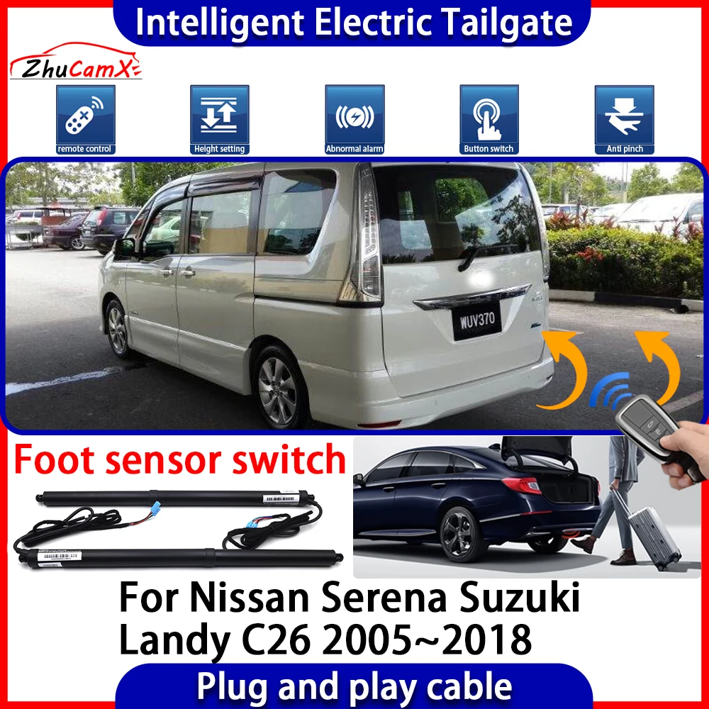 Automatic Lifting kit Opening Trunk Intelligent Electric Tail Gate Lift Tailgate for Nissan Serena Suzuki Landy C26 2005–2018