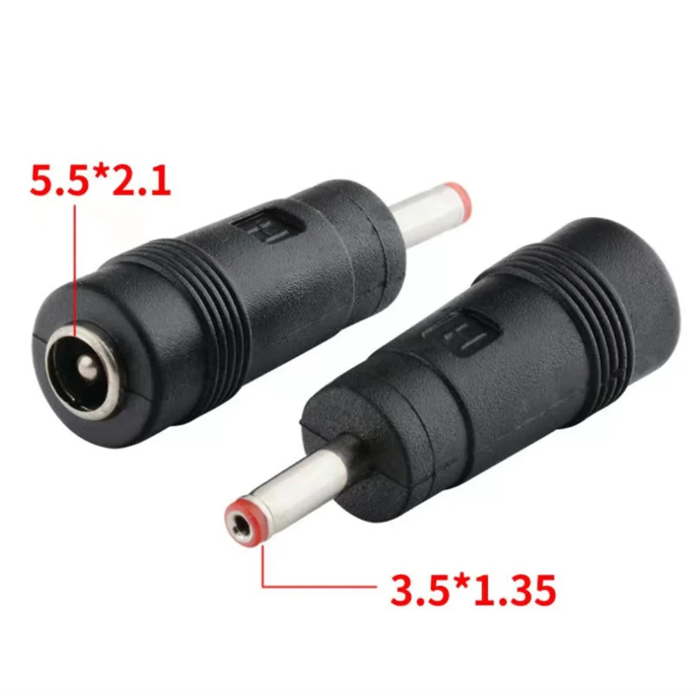 Musik klang 2/14/5,5 Stück Gleichstrom anschluss adapter 2,1mm x 3,5mm Buchse auf 1,35mm x mm Stecker adapter