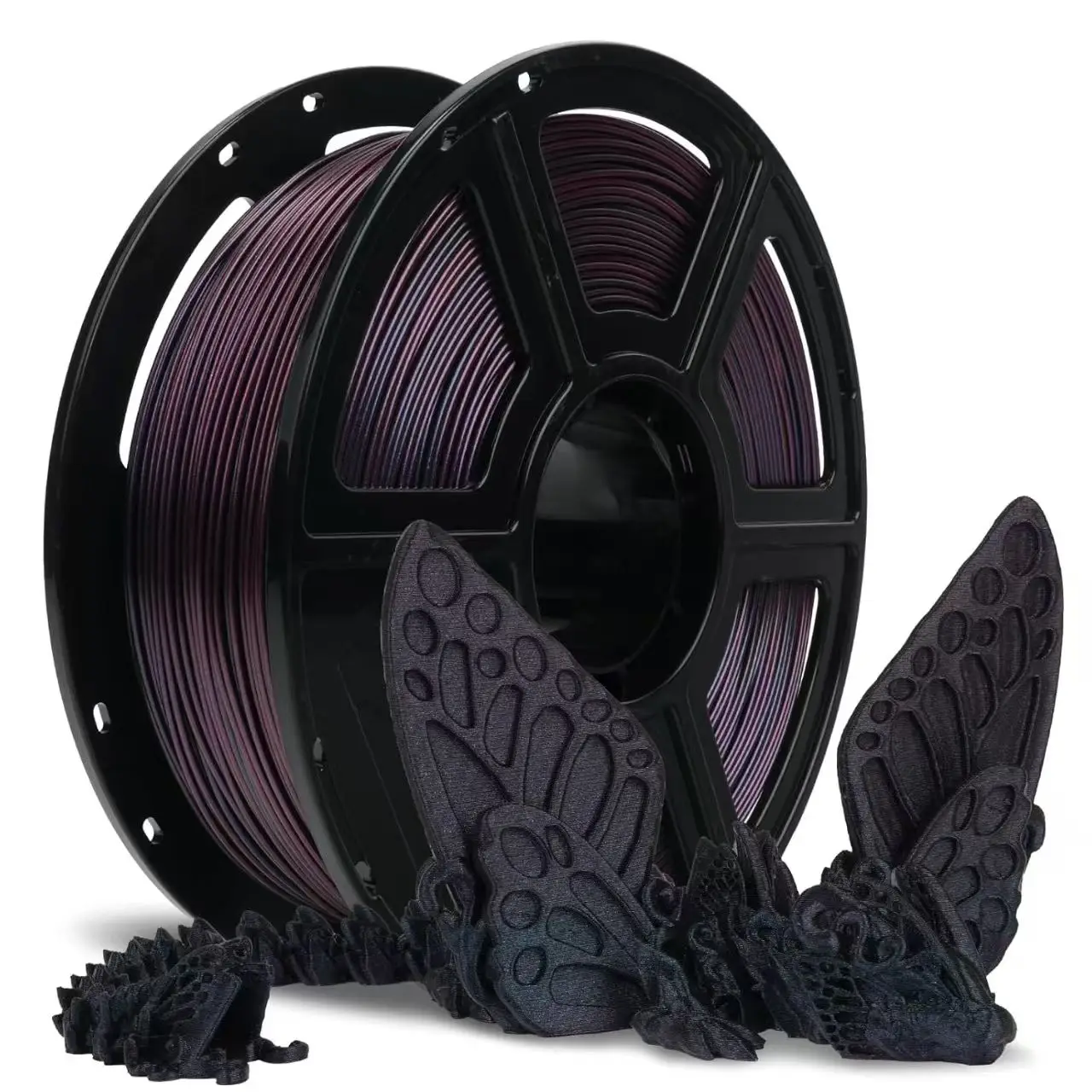 

Magic Rapid PLA 1.75mm 250g Magic Purple, Color Shift Shimmer High Speed 3D Printing Filament