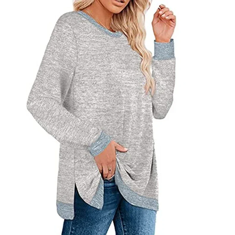 Women Long Sleeve Light Weight Sweater Shirt Tops