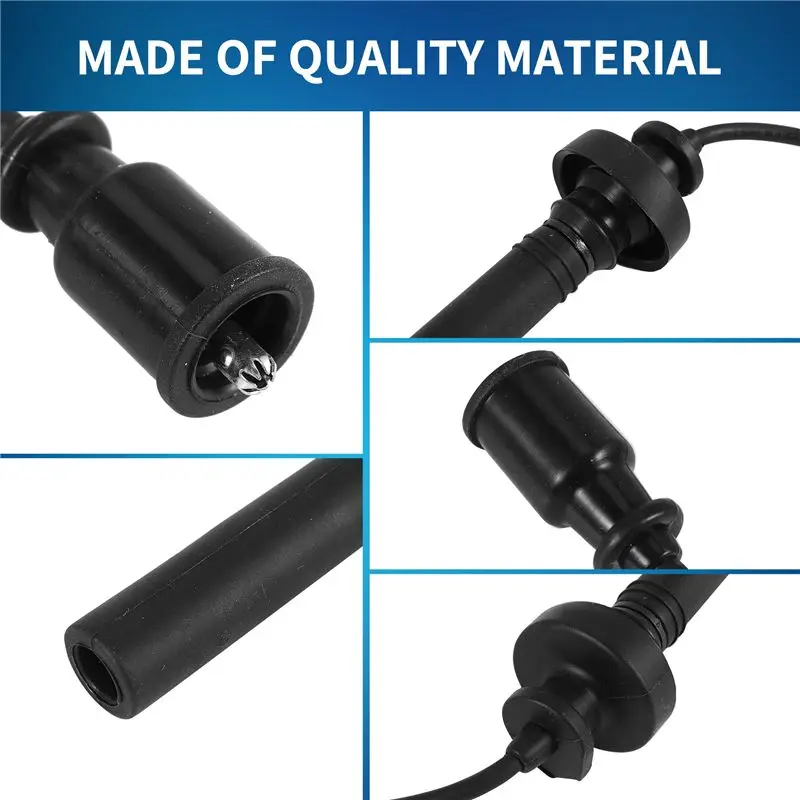 Portable 2 PCS Spark Plug Ignition Wire Cord Set For Lancer 1.6L MD365102