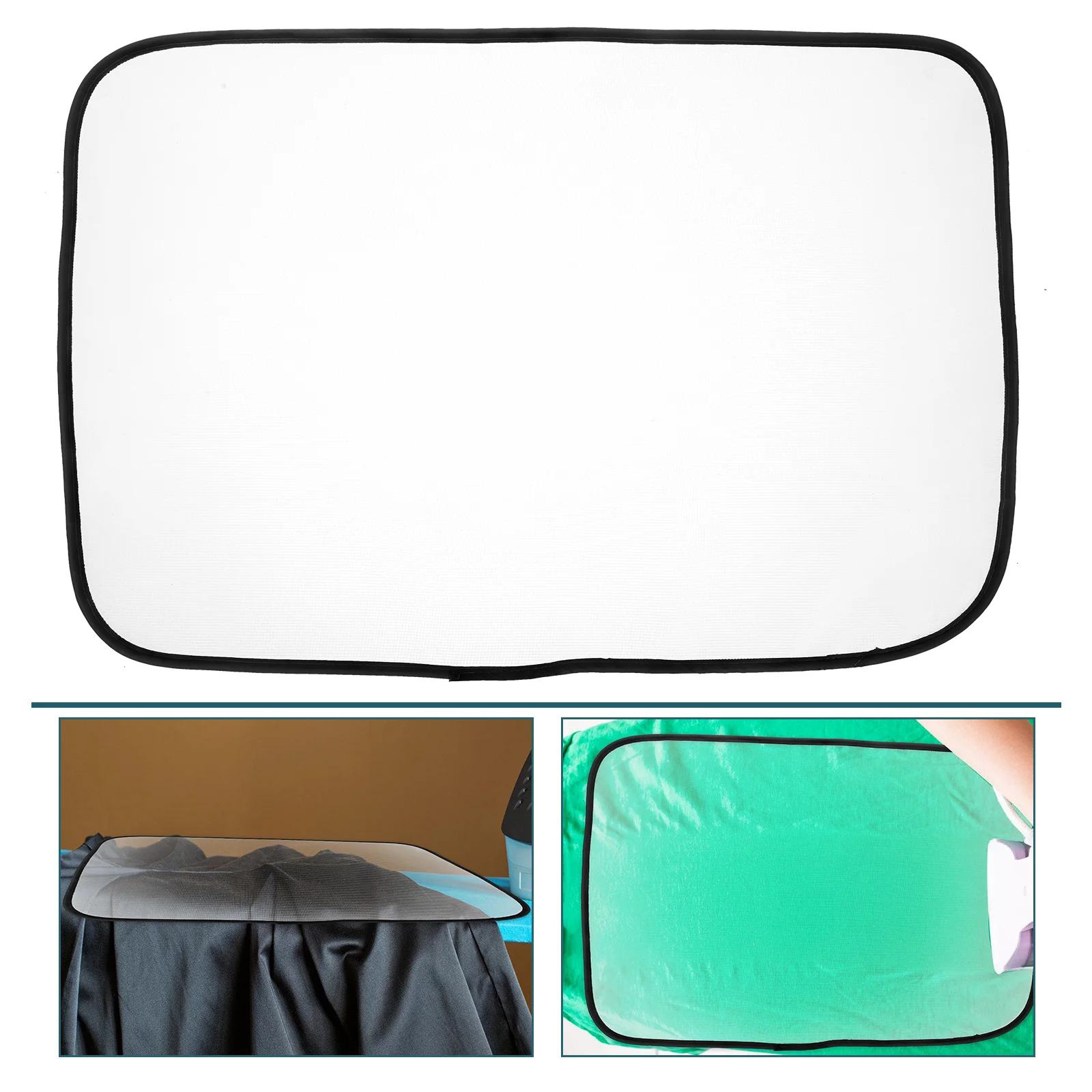 

3Pcs Ironing Mesh Pad High Temperature Resistant Material Ideal for Steam Ironing Prevents Burns and Shine on Clothes